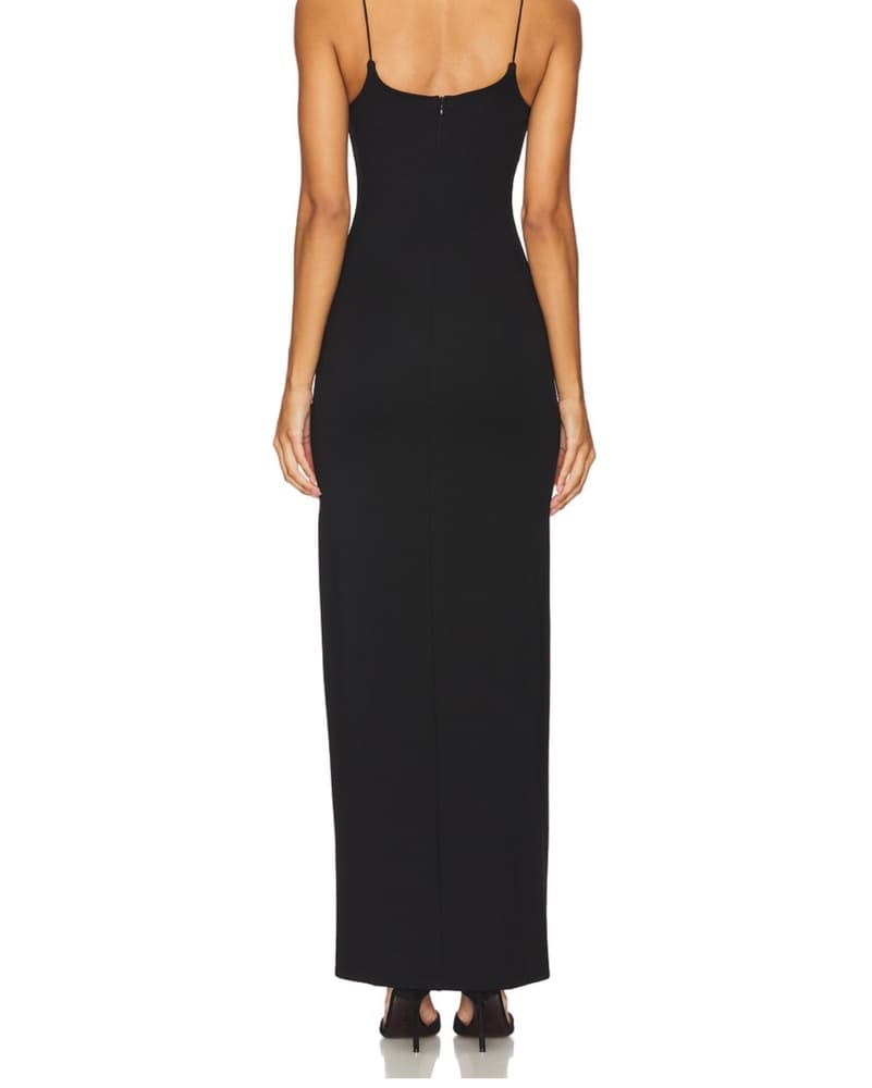 Nova Maxi Dress Black Revolve - Image 2