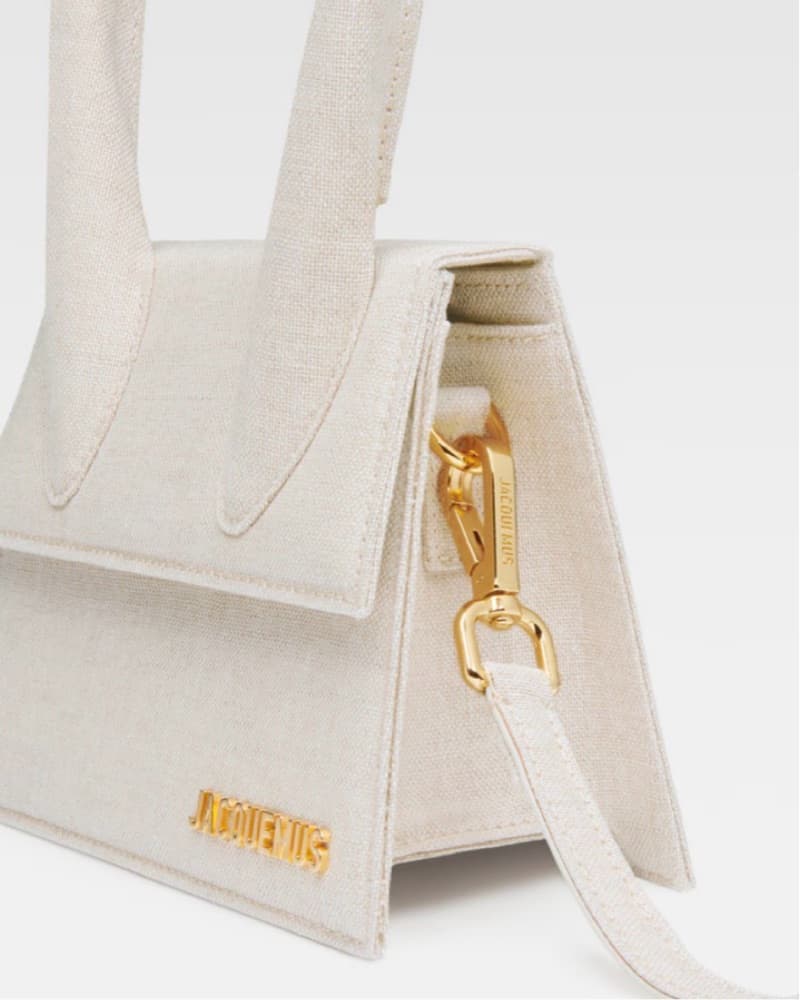 Jacquemus Linen chiquito Handbag - Image 4