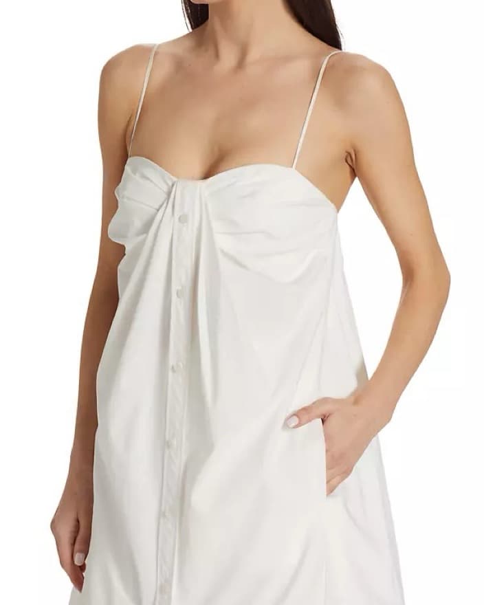 Simkhai Kendall Cotton Mini Dress - Image 2