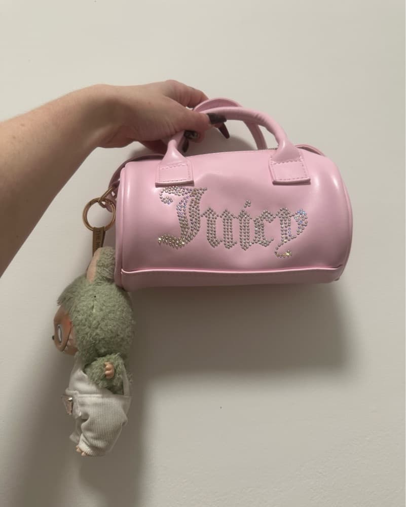 Y2K Juicy Couture Rhinestone Logo Bag  - Image 1