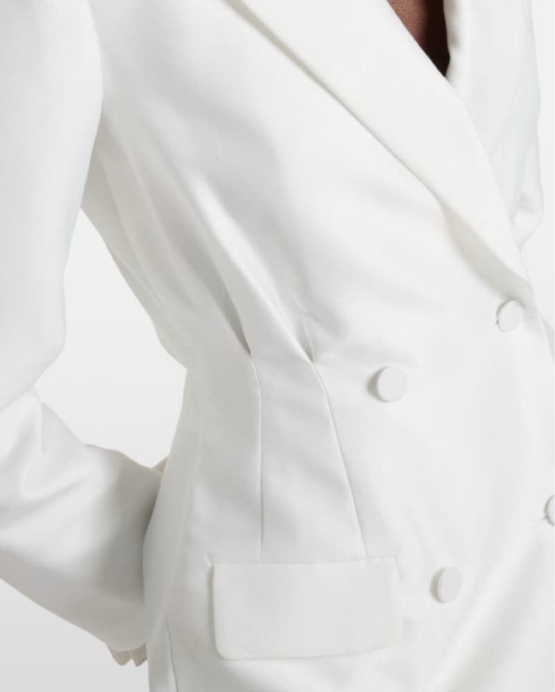 Self-Portrait white Blazer Dress - Image 4