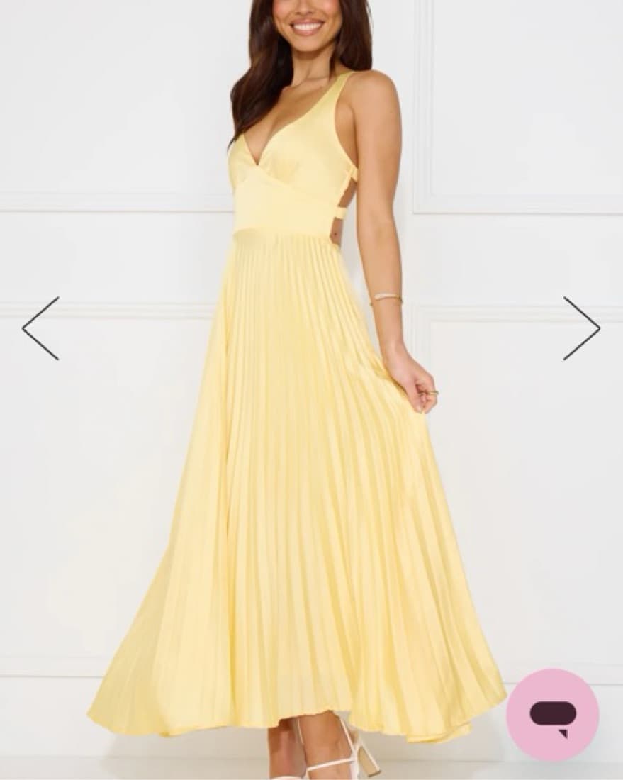 YELLOW MAXI DRESS - HELLO MOLLY - Image 3