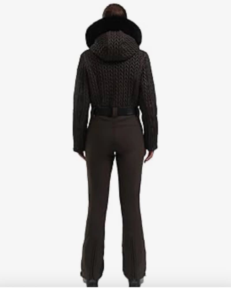 Brown Ski Jumpsuit - Image 2