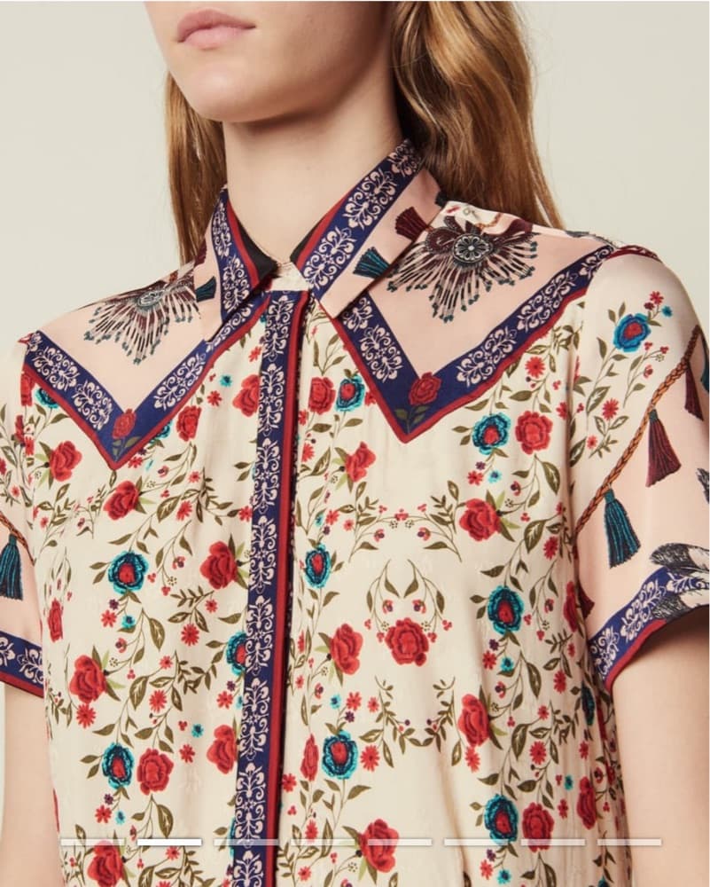 Sandro Vibrant Floral Jumpsuit  - Image 3