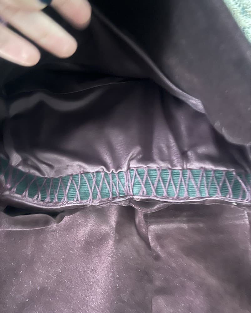 Zara Velvet Bow Dress - Image 5