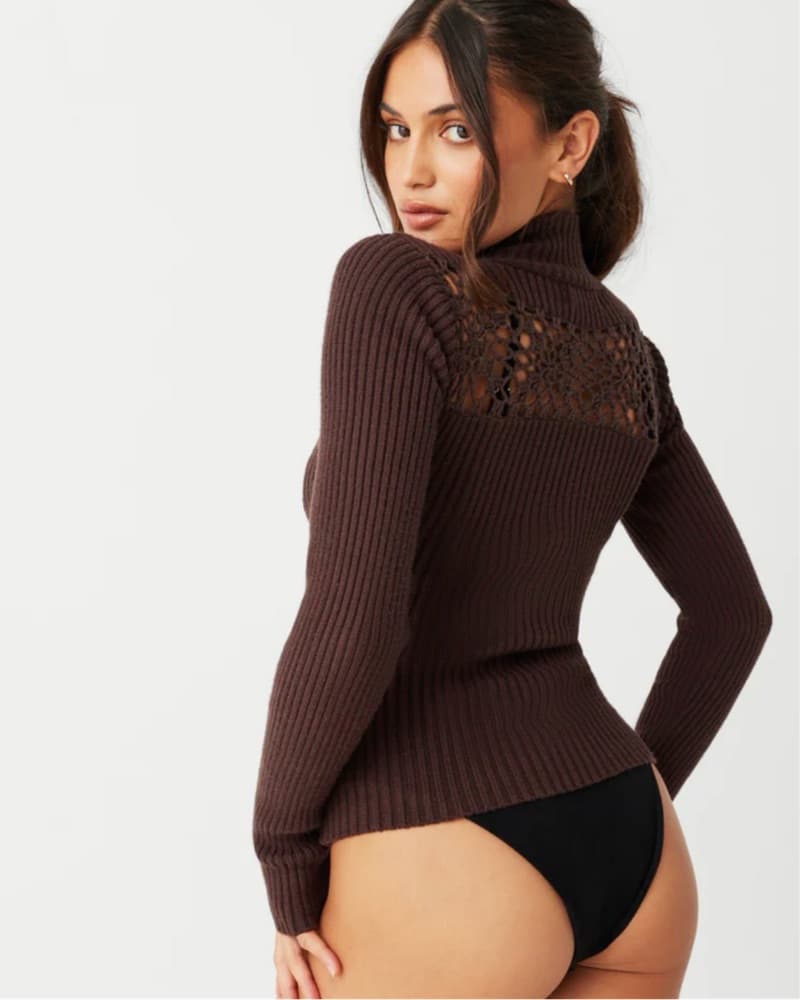 Heaven Ribbed Cloud Knit Sweater Set - Image 3
