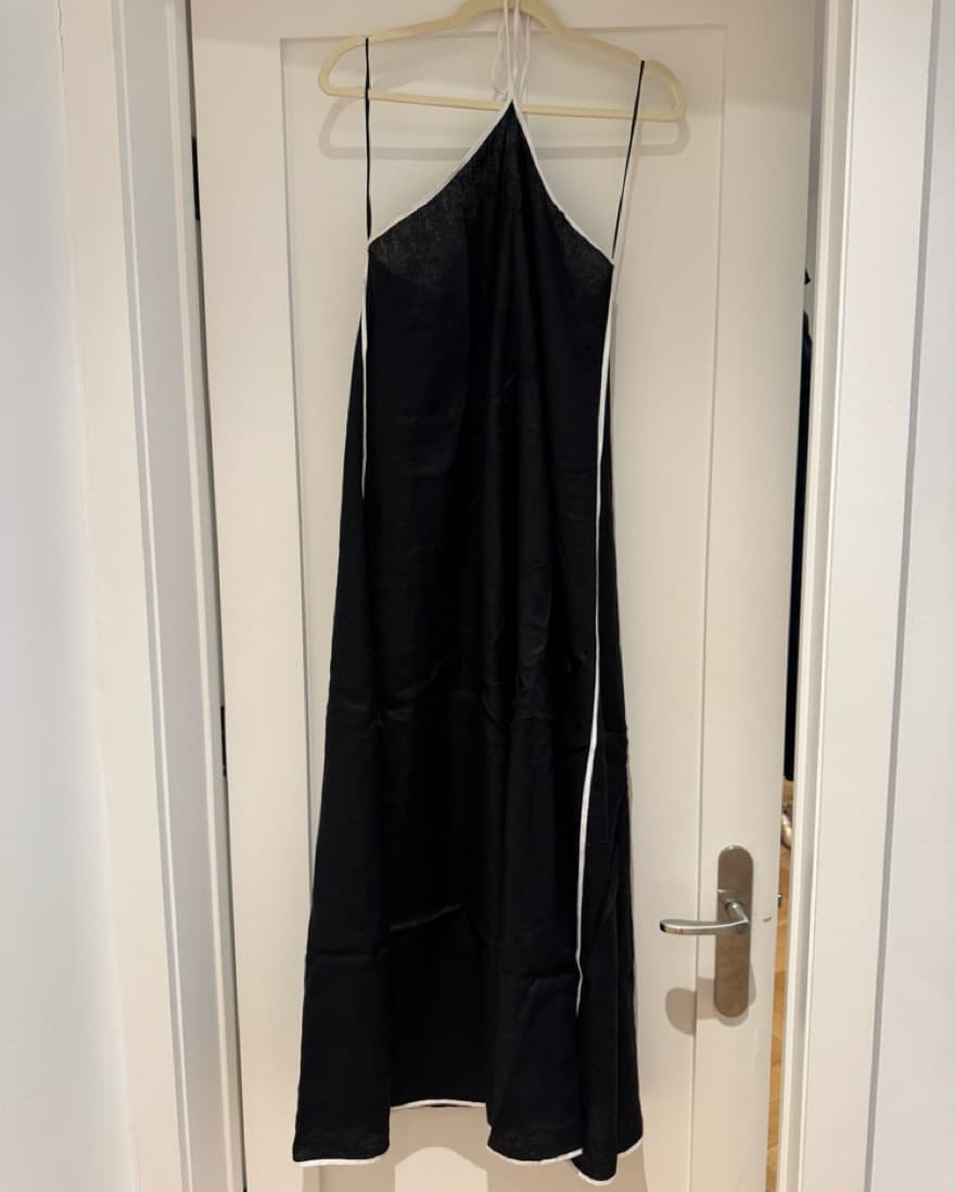 Dissh Black Halter Maxi Dress - Image 3