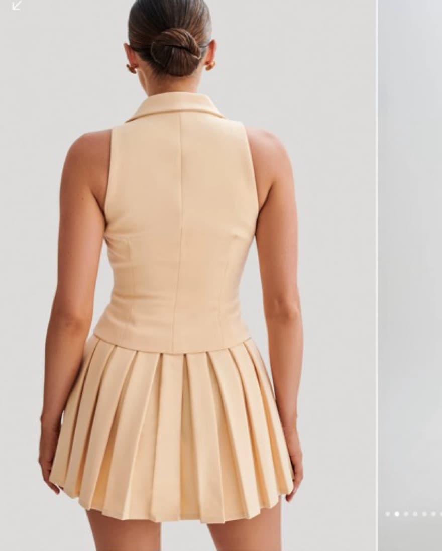 Suiting Vest Set- Peach - Image 3