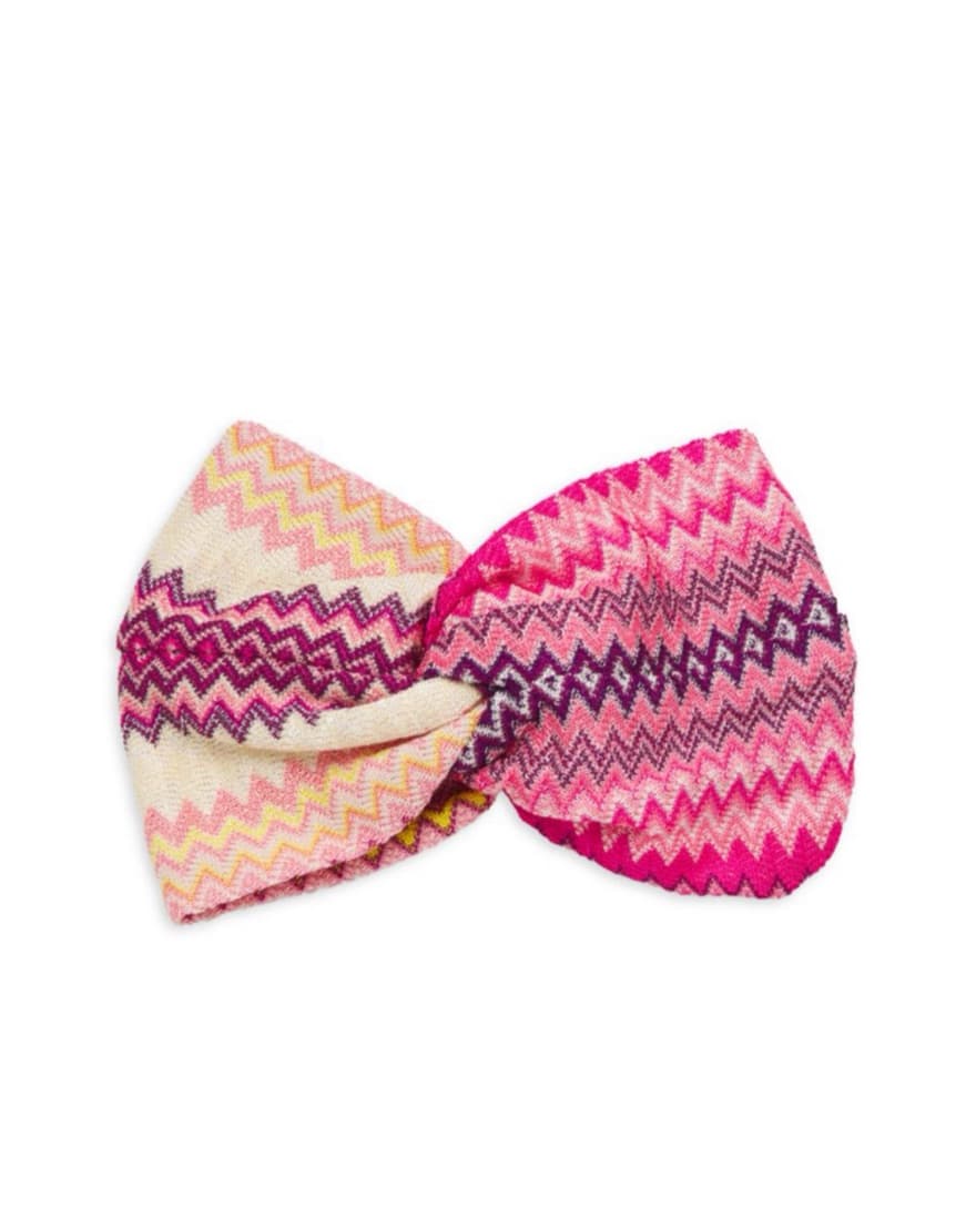 Missoni Headband - Pink - Image 1