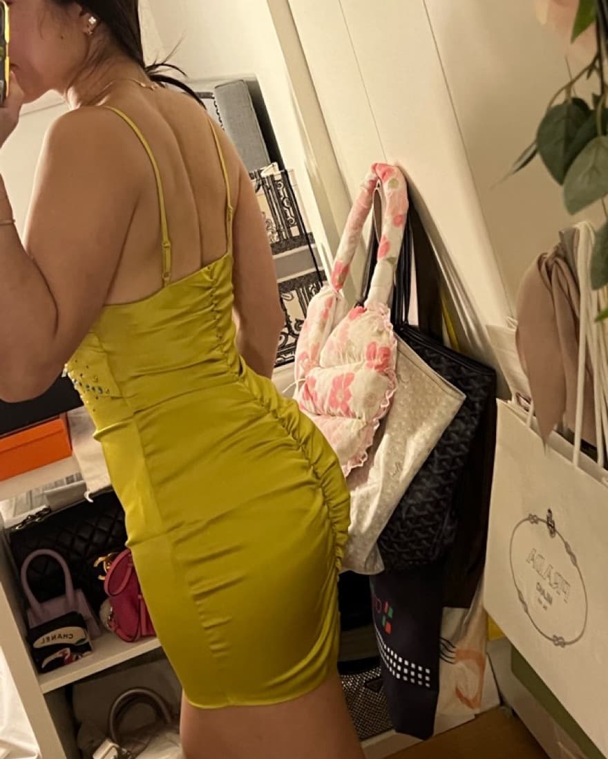 Danielle Guizio Embellished Cutout Dress - Image 3