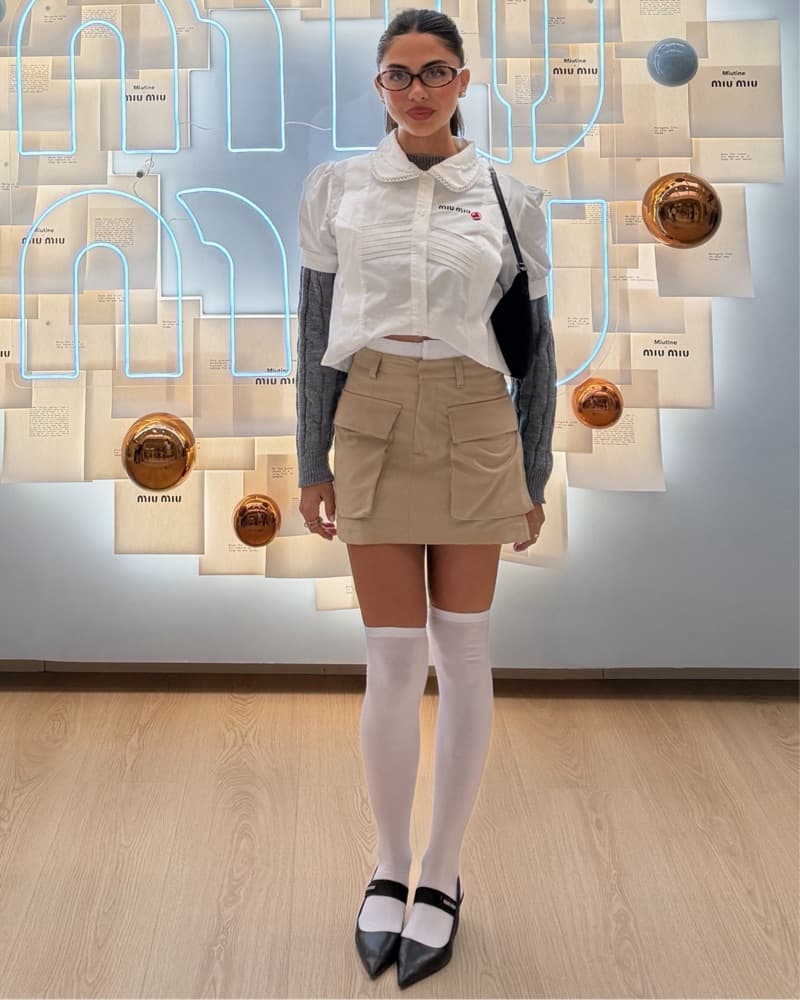 Miu Miu Collared Top - Image 3