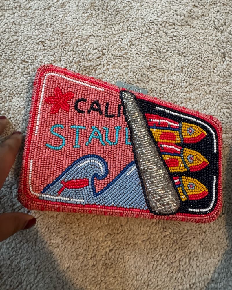 Staud Carmella beaded Clutch - Image 2