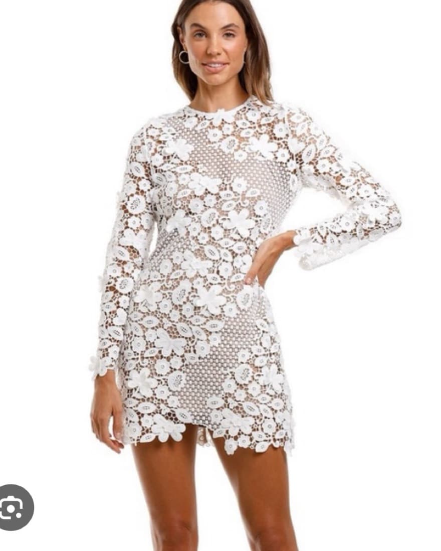 SELF PORTRAIT 3D Lily Mini Dress - Image 1