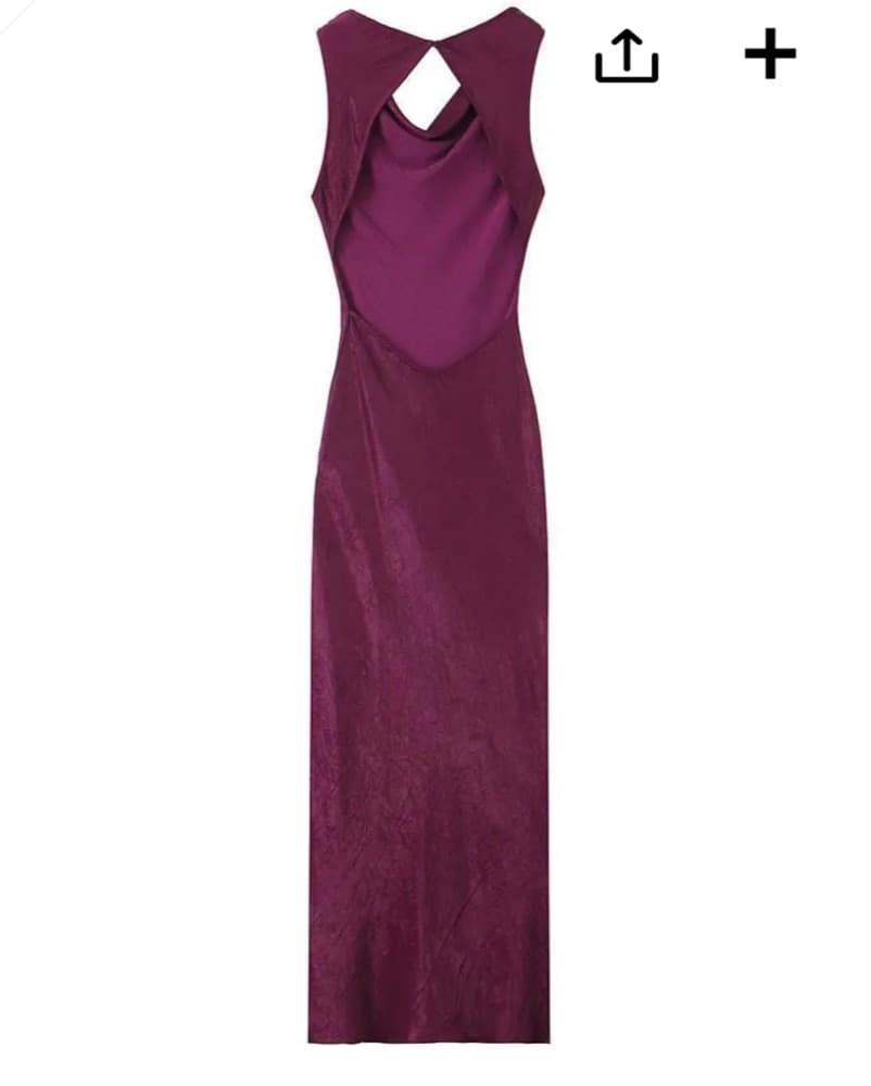 Silk Maxi Dress - Image 2