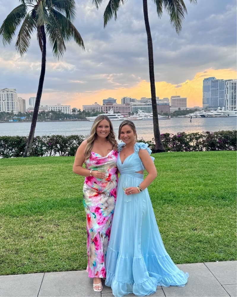 Blue Macduggal Gown  - Image 3