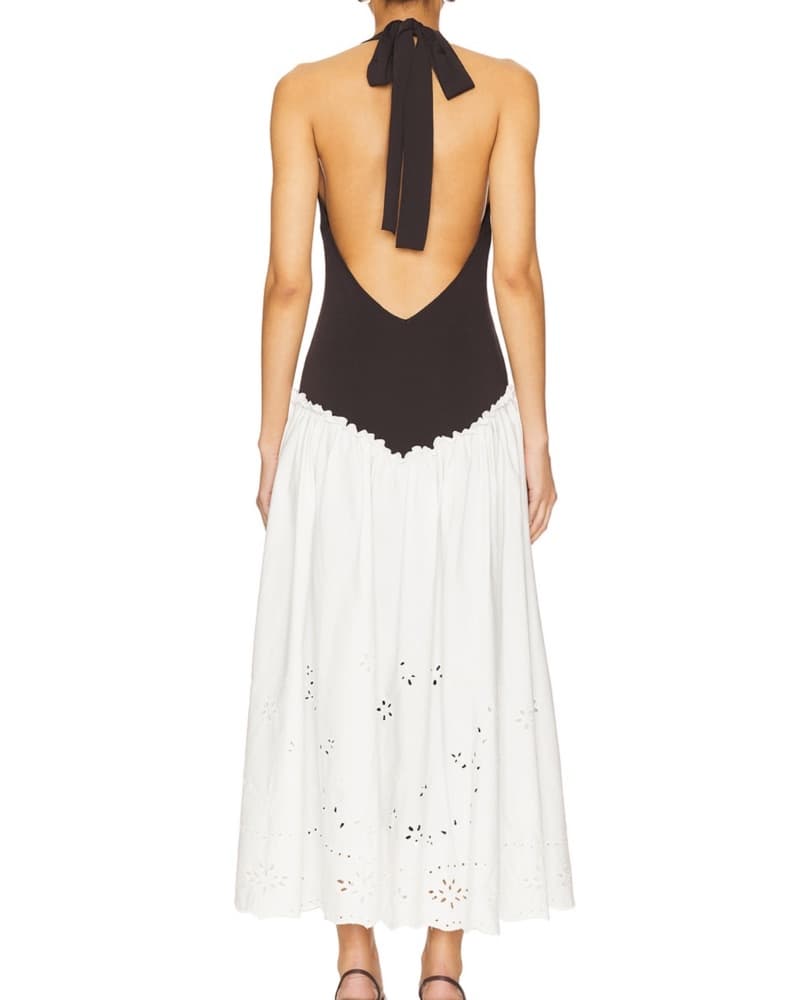 Halter Neck Maxi Dress - Image 3