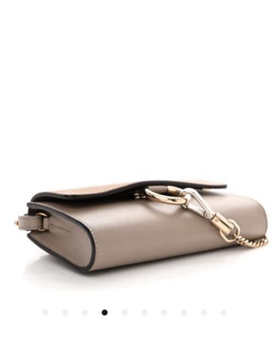 Chloe Suede Calfskin Faye Shoulder Bag - Image 3