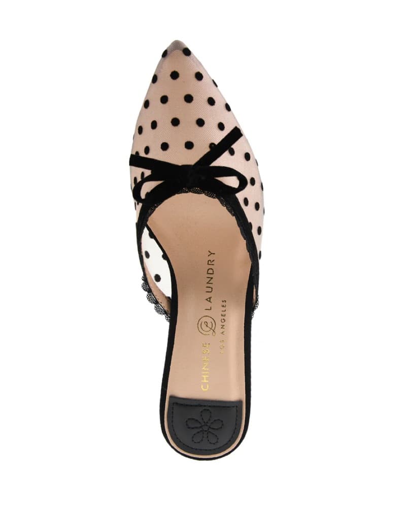 Polka Dot Kitten Heels  - Image 3