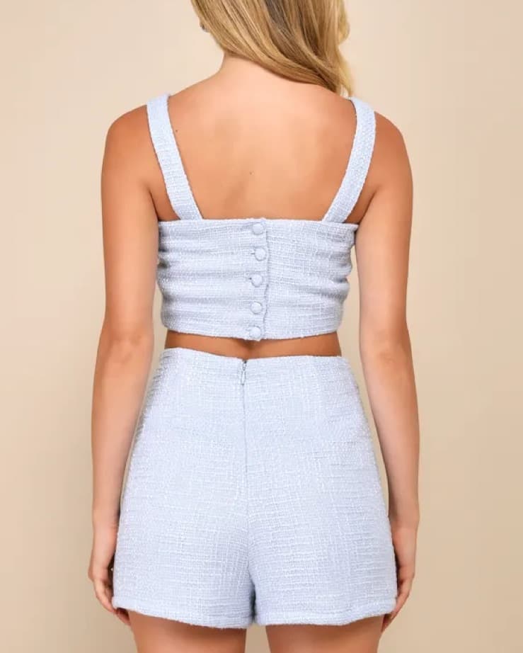Lulu Tweed Skort Set - Image 2