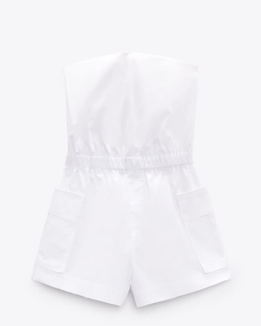 Gabardine short jumpsuit - Image 2