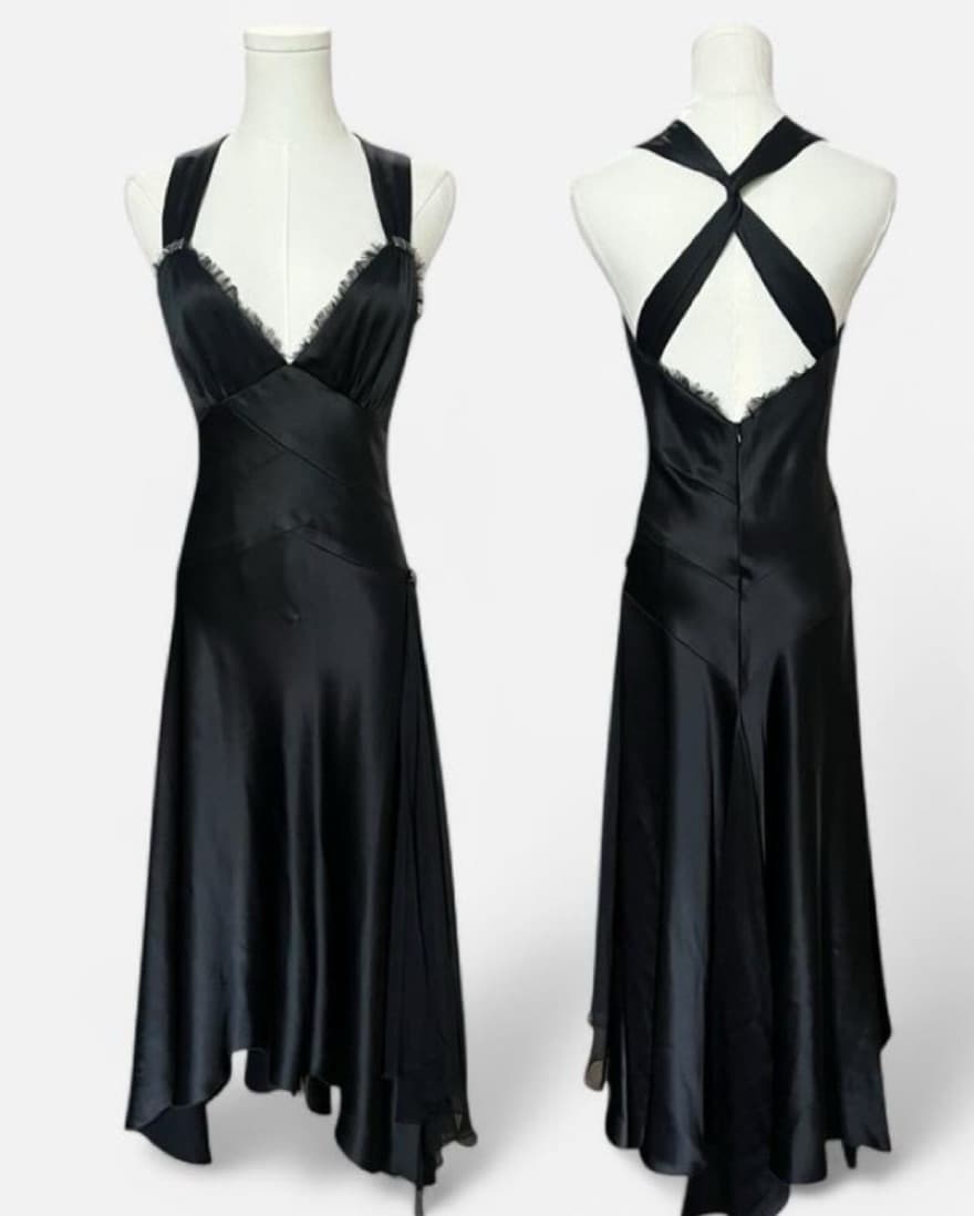 Vintage Midi Gown - Image 1