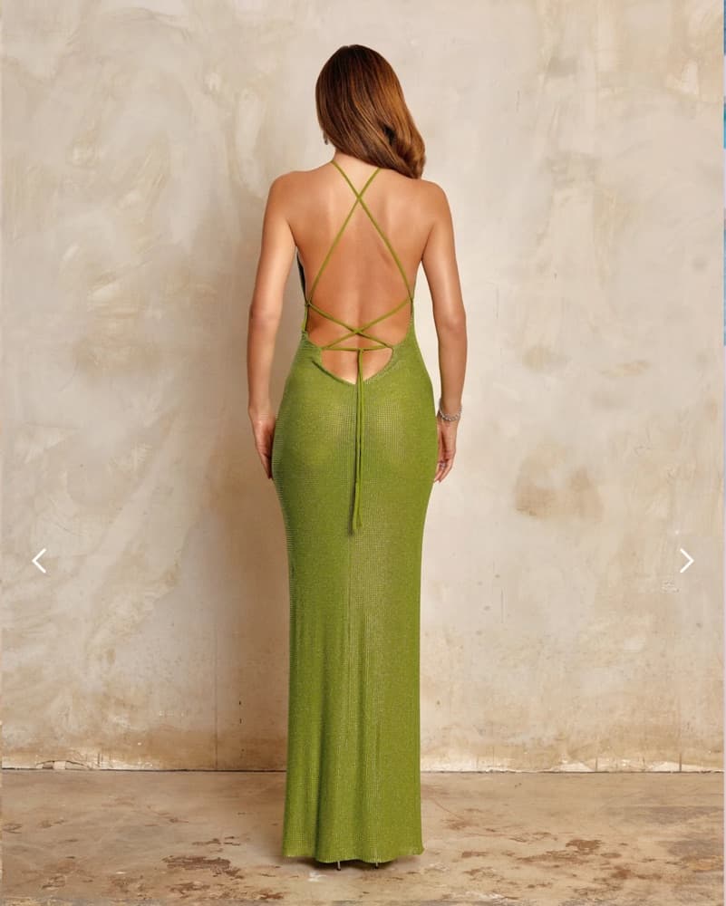 Midori - The Icon Rhinestone Gown - Image 2