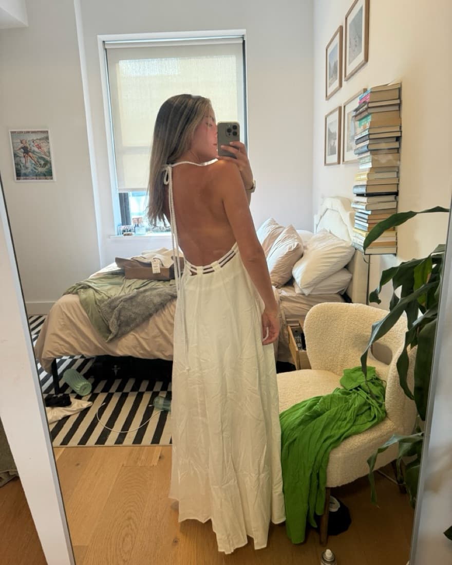 White Maxi dress - Image 3