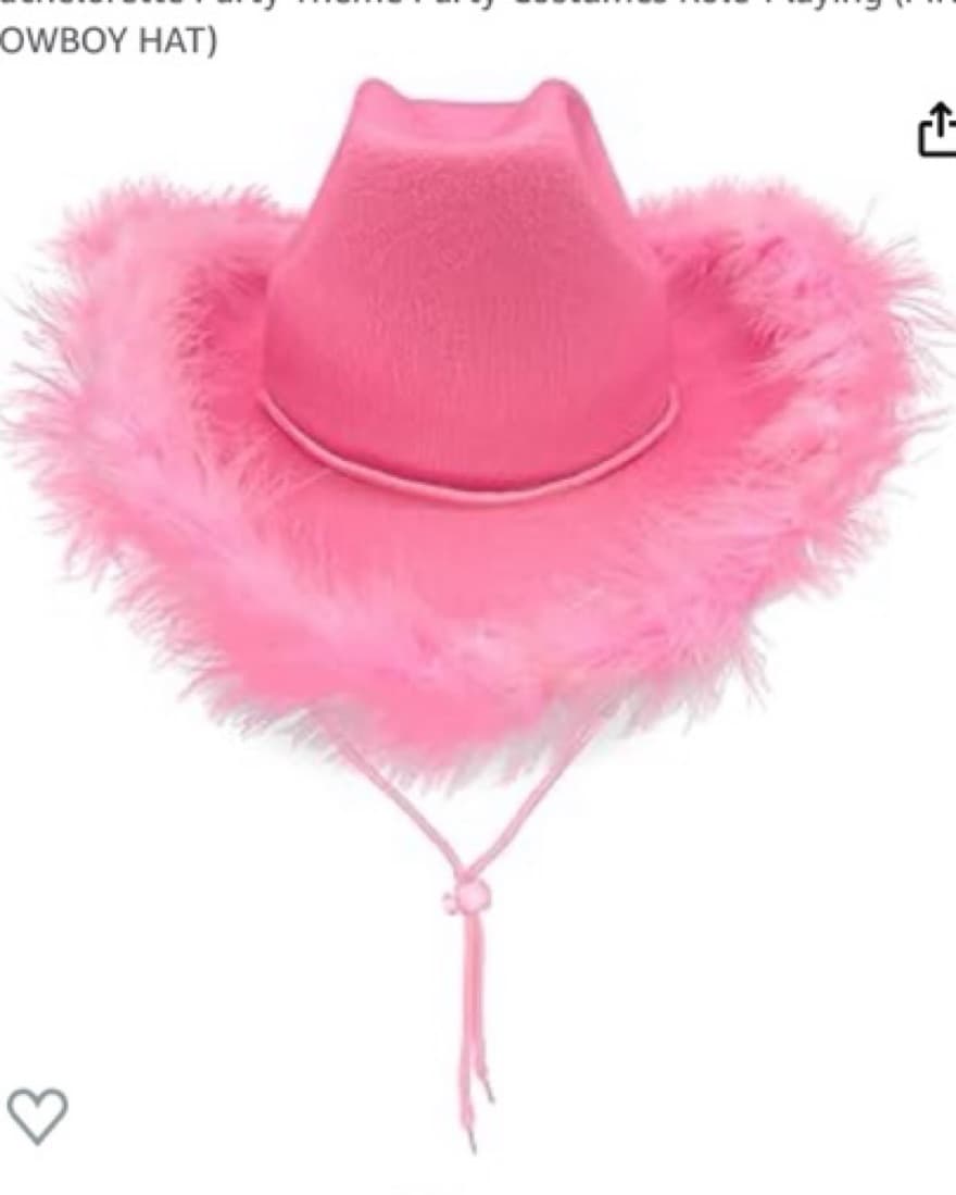 Pink Cowboy Hat - Image 1