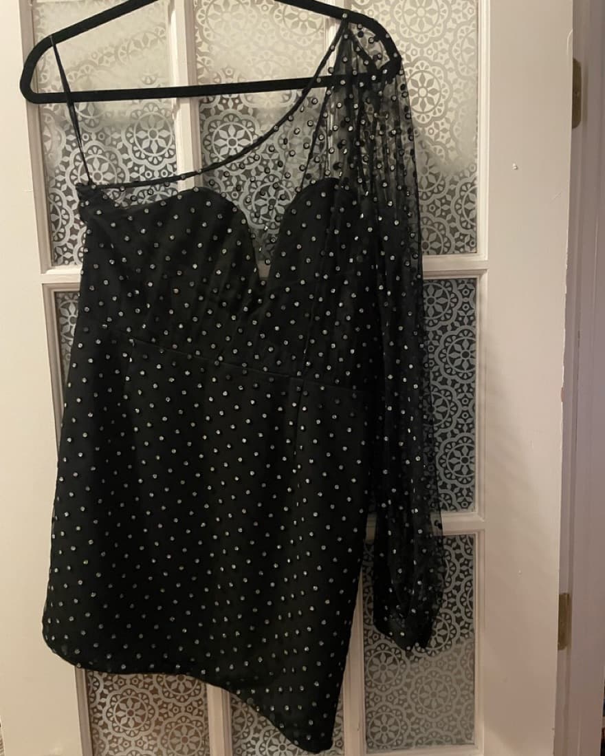 Revolve Black Dress - Image 3