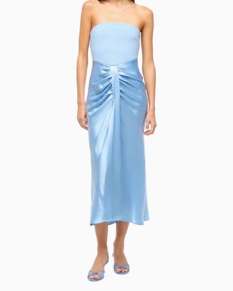 Staud Strapless Dress - Image 1