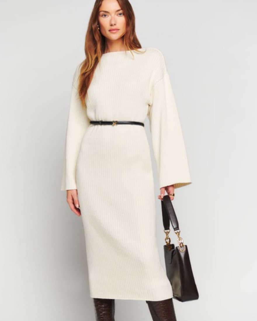 Reformation Sweater Dress - Image 1