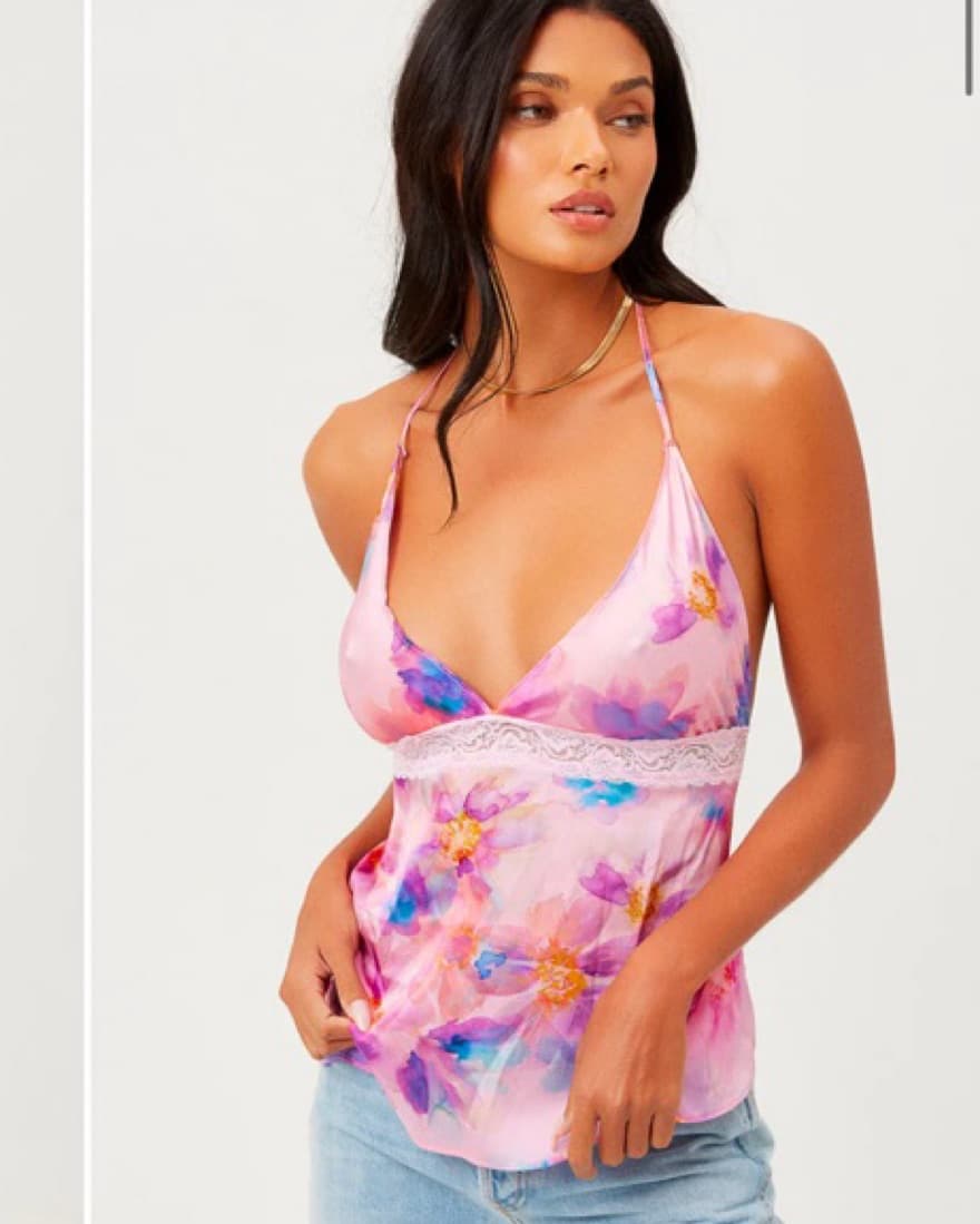 Silk Halter Top - Image 4