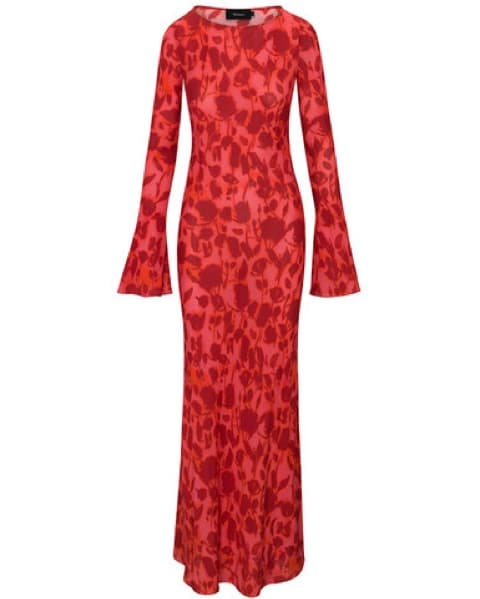 Realisation Par Red Floral Maxi Dress - Image 4