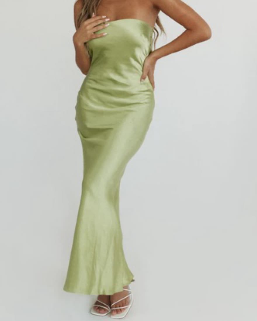 MAXY GREEN DRESS - Image 2