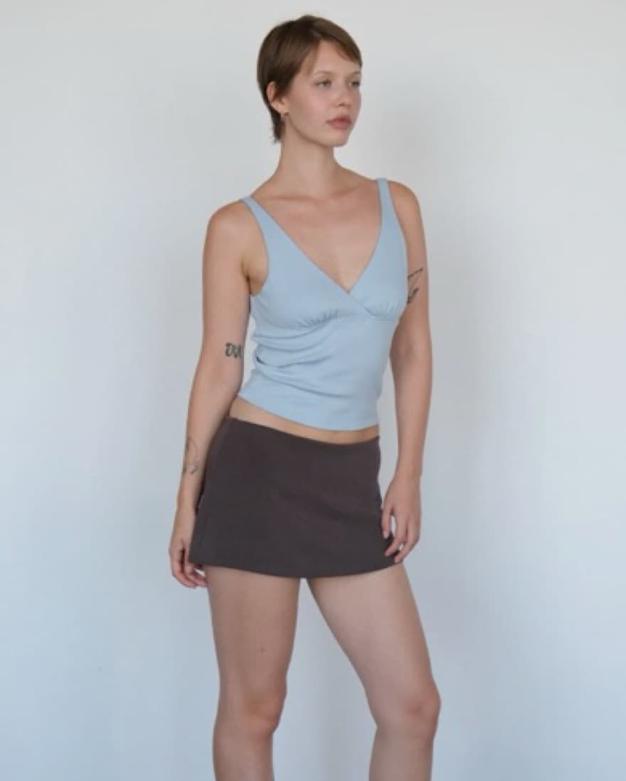 Black Mini Skirt  - Image 2