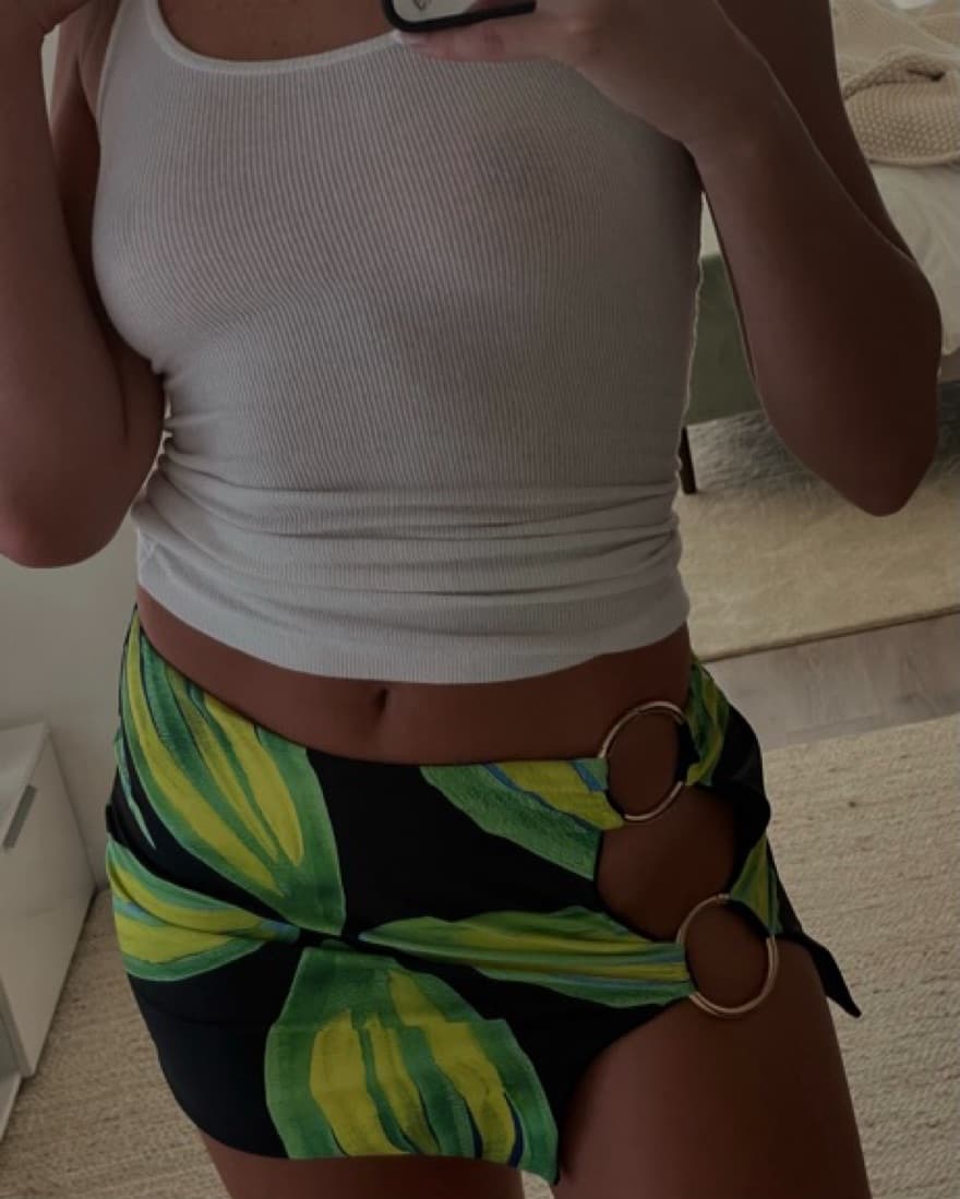 Louisa Ballou Double Ring Miniskirt - Image 4