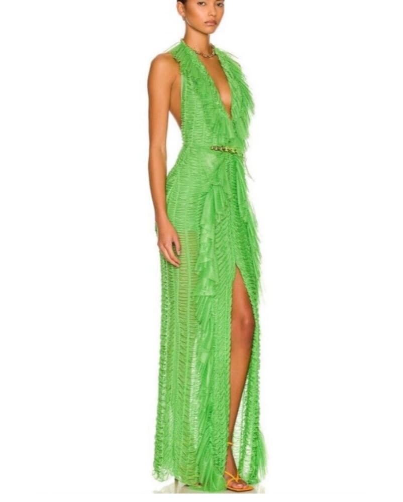 Raisa Vanessa Green Dress - Image 2