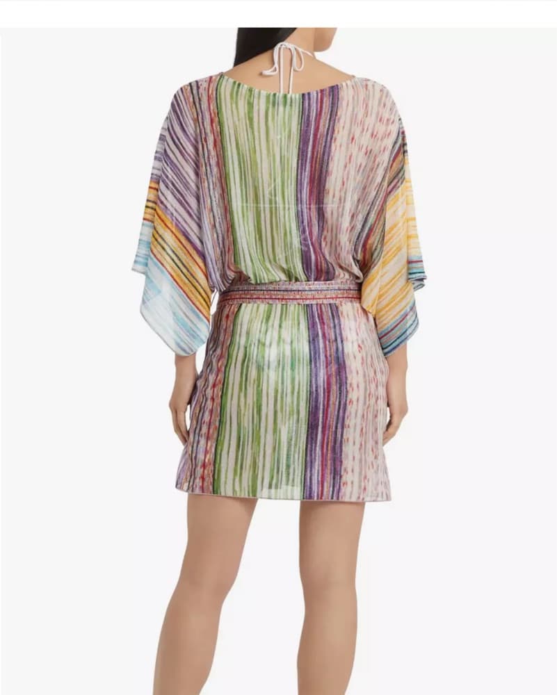 Missoni Sparkly Striped Mini Dress - Image 2