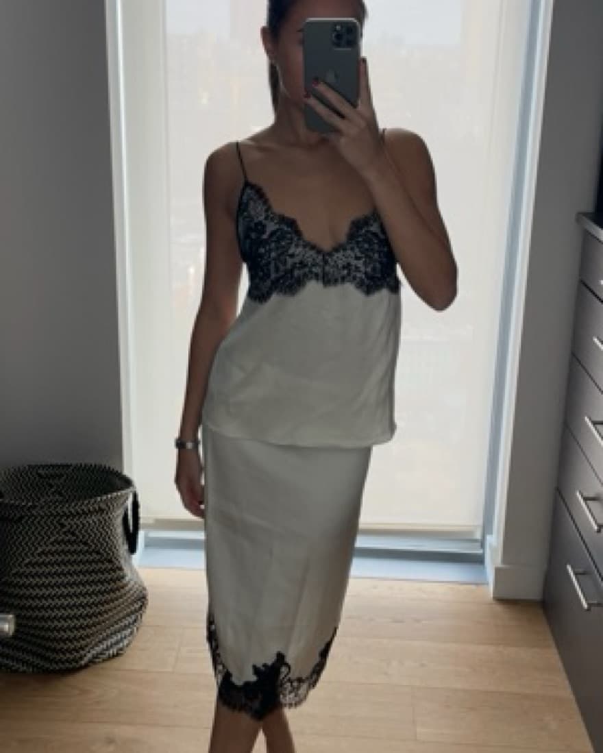Lace Silky Matching Set - Image 2