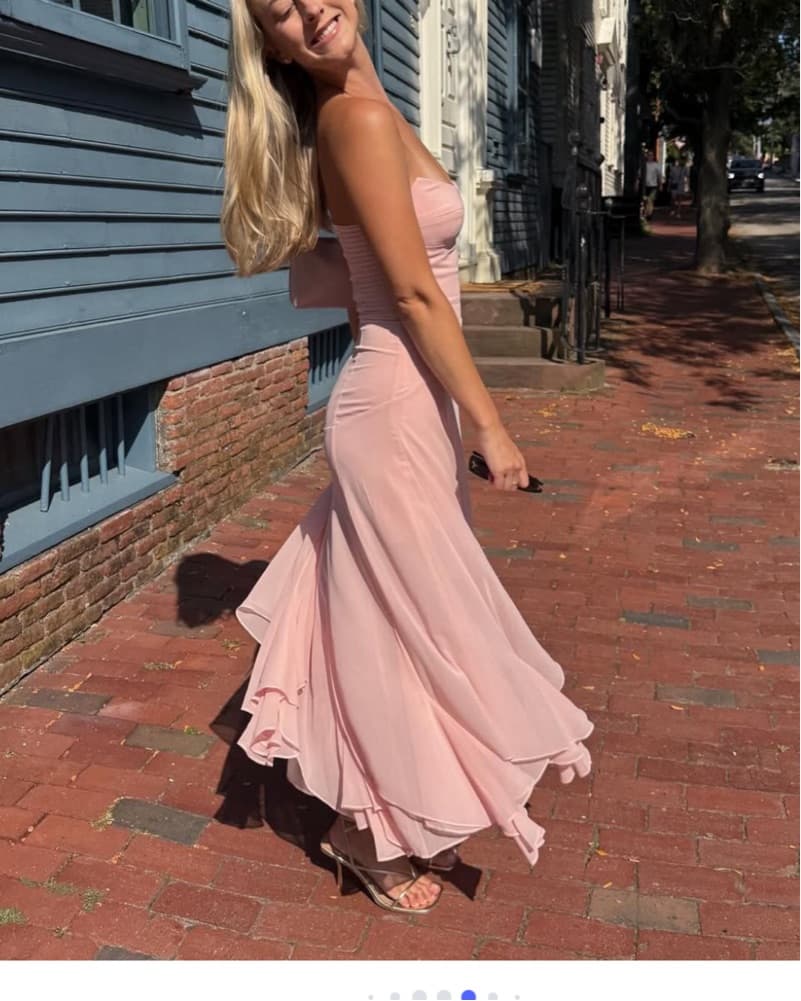 Amanda Uprichard Strapless Maxi Dress - Image 1