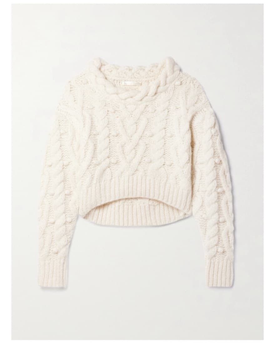 LoveShackFancy cable-knit Sweater  - Image 4
