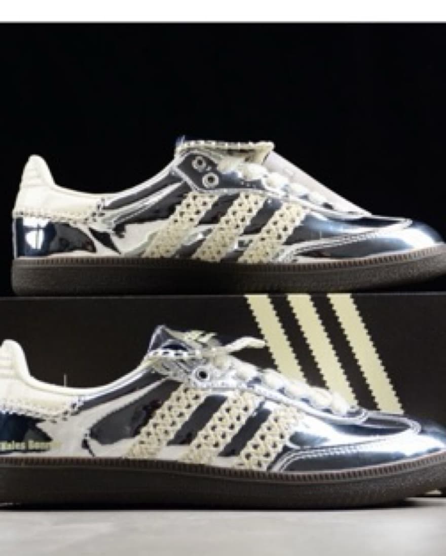 Adidas Wales Bonner Silver Samba - Image 5