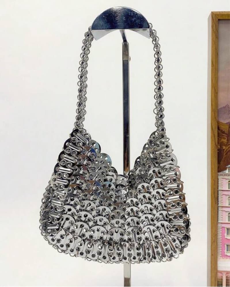 Metal Sequin Bag  - Image 2