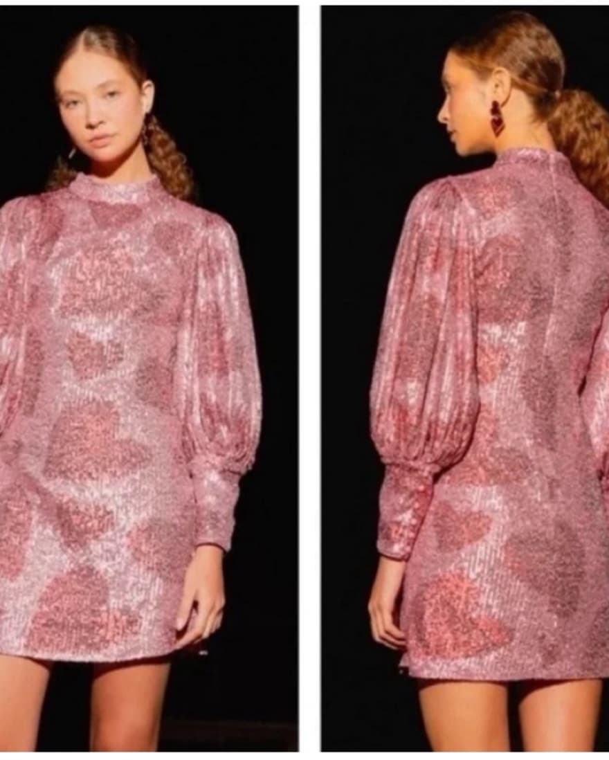 Farm Rio Sparly Heart Dress - Image 3