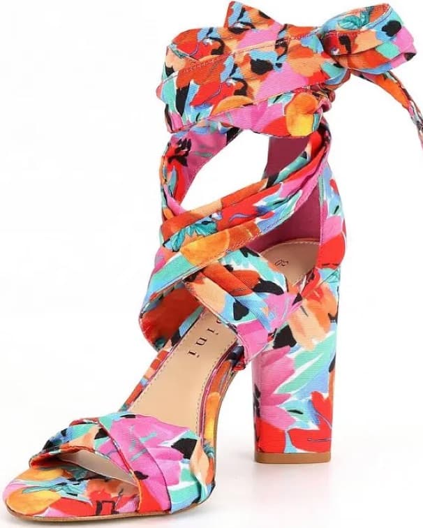 Gianni Bini Astraahh Floral heels  - Image 2