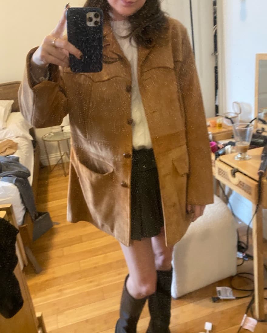 Vintage Suede Jacket - Image 1