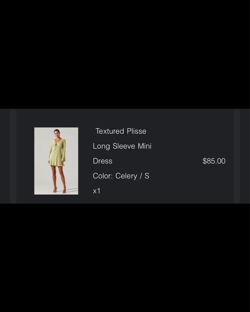 ASTR The Label Long Sleeve Mini Dress - Image 5