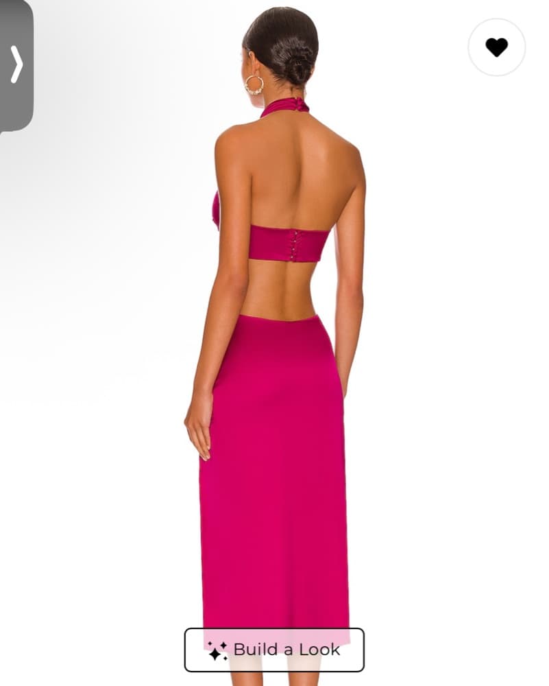 Vibrant Fuchsia Hot Pink Mini Dress  - Image 4