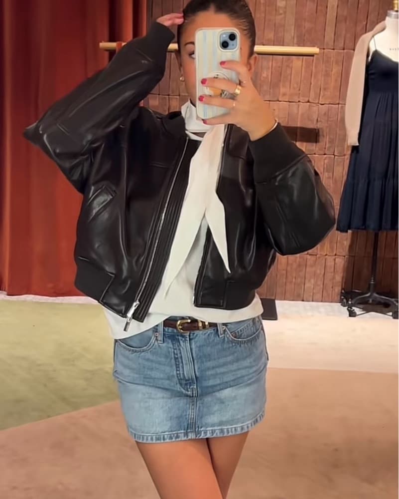 Aritzia Leather jacket - Image 6