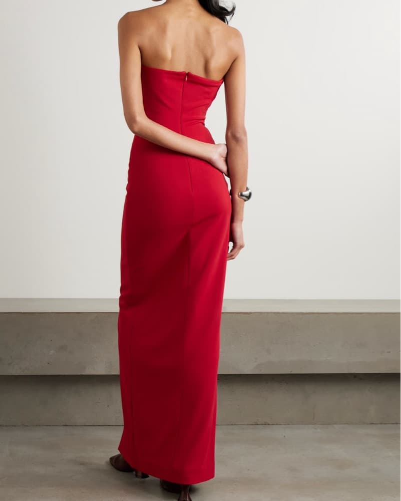 Solace London Strapless Evening Gown - Image 2